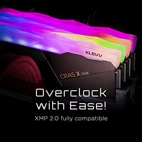 Klevv CRAS X RGB Black DDR4-3200 CL16 32GB (2x16GB) image
