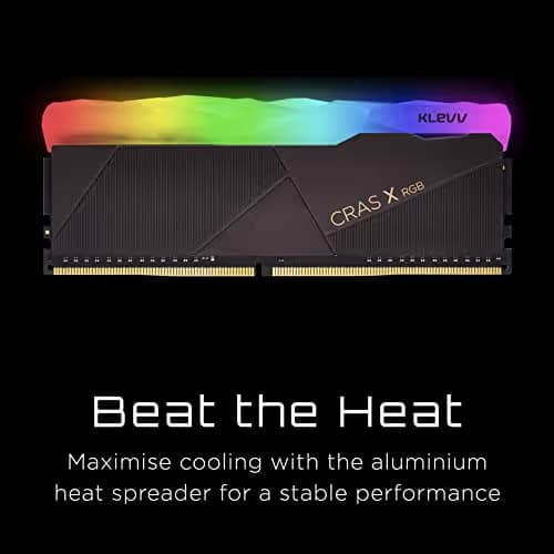 Klevv CRAS X RGB Black DDR4-3200 CL16 32GB (2x16GB) image