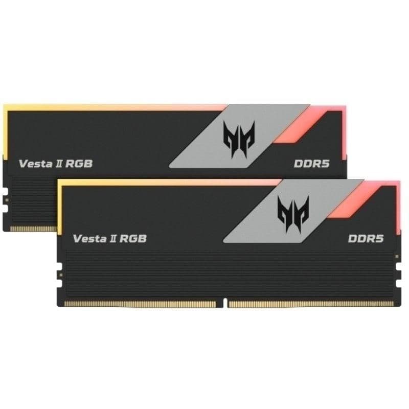 Acer Predator Vesta II RGB Silver DDR5-6000 CL30 32GB (2x16GB) main image