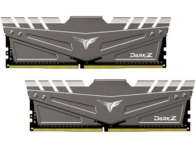 TEAMGROUP T-Force Dark Z Silver / Black DDR4-3200 CL16 16GB (2x8GB) image