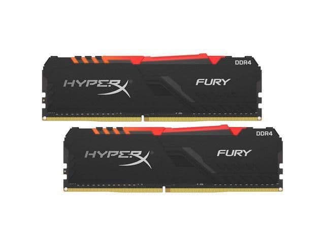 Kingston HyperX Fury RGB Black / Silver DDR4-3600 CL17 32GB (2x16GB) image