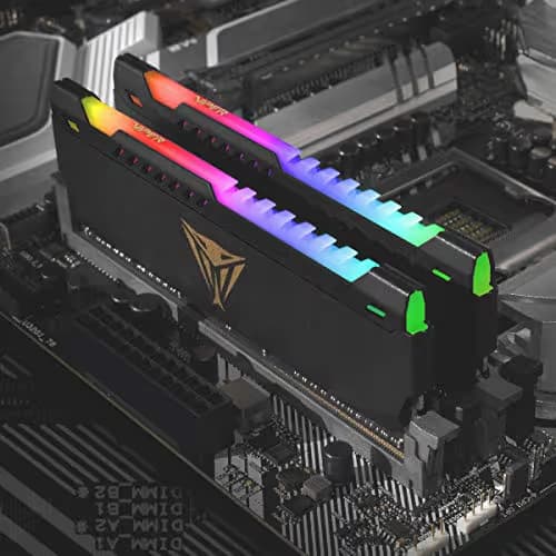 Patriot Viper Steel RGB Black DDR4-3200 CL18 8GB (1x8GB) image