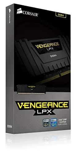 Corsair Vengeance LPX Black / Yellow DDR4-2666 CL16 32GB (4x8GB) image