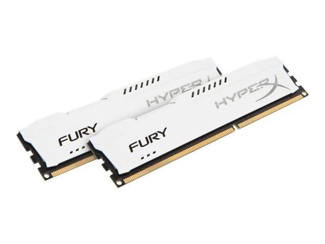 Kingston HyperX Fury White / Silver DDR3-1866 CL10 8GB (2x4GB) image