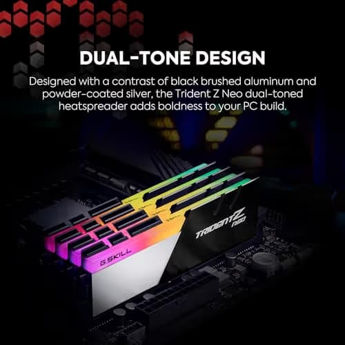 G.Skill Trident Z Neo Black / Silver DDR4-3600 CL16 64GB (2x32GB) image