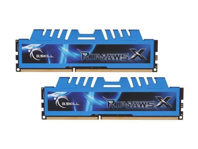 G.Skill Ripjaws X Black / Blue DDR3-1600 CL9 16GB (2x8GB) main image