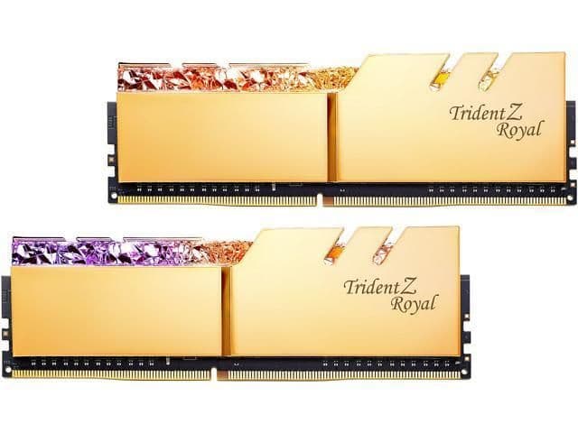G.Skill Trident Z Royal Gold DDR4-4800 CL20 32GB (2x16GB) image