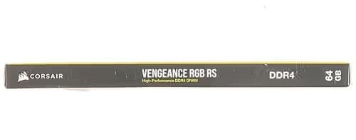 Corsair Vengeance RGB RS Black / Gray DDR4-3200 CL16 64GB (2x32GB) image