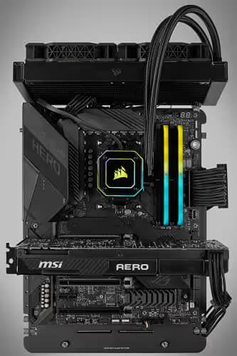 Corsair Vengeance RGB RS Black / Gray DDR4-3200 CL16 64GB (2x32GB) image