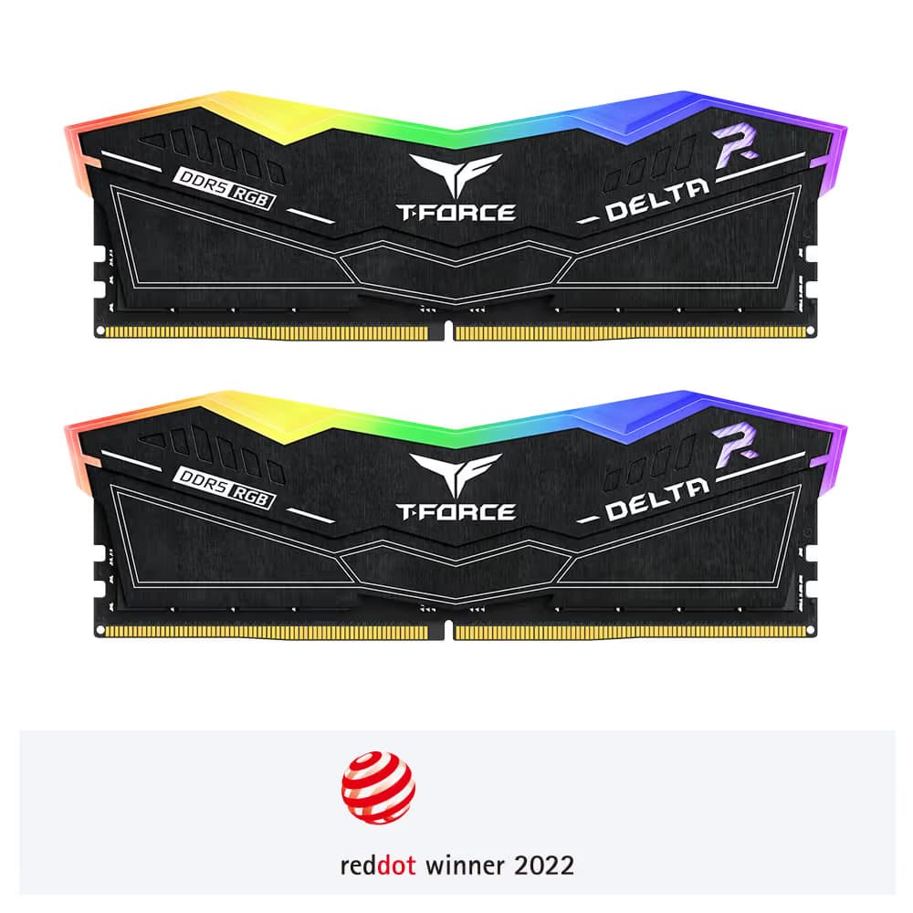 TEAMGROUP T-Force Delta RGB 96GB (2x48GB) DDR5-7000 CL34 Black main image