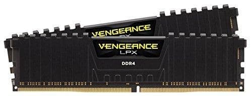 Corsair Vengeance LPX Black / Yellow DDR4-3000 CL15 32GB (2x16GB) image