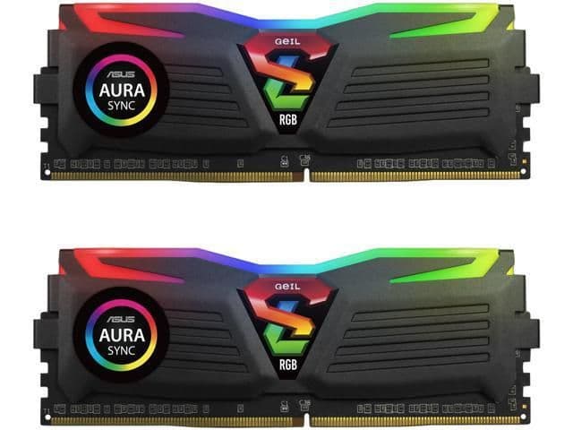 GeIL SUPER LUCE RGB SYNC DDR4-3000 CL16 16GB (2x8GB) image