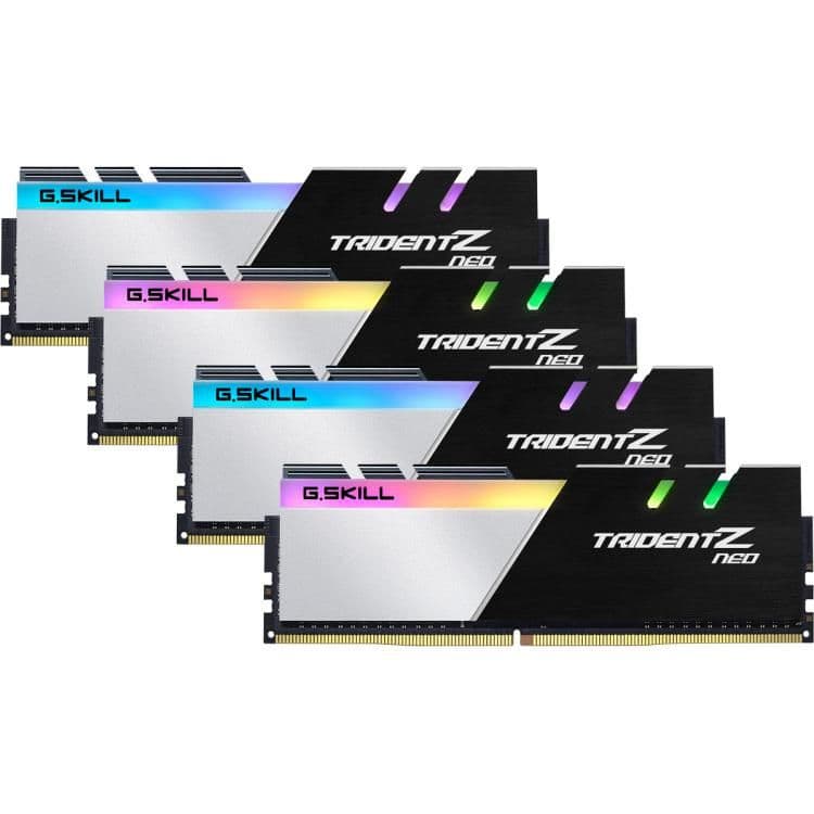 G.Skill Trident Z Neo Black / Silver DDR4-3600 CL14 64GB (4x16GB) image