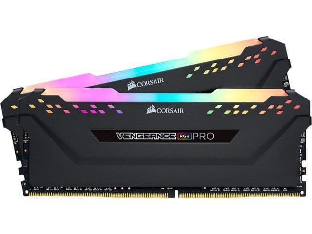 Corsair Vengeance RGB Pro Black DDR4-3200 CL16 16GB (2x8GB) image