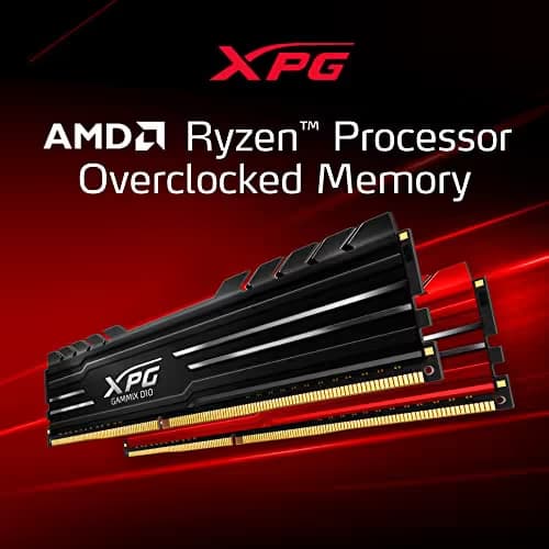ADATA XPG GAMMIX D10 Black DDR4-3200 CL16 8GB (1x8GB) image