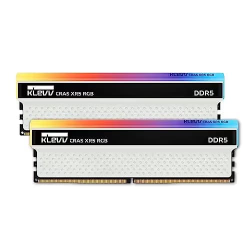 Klevv CRAS XR5 RGB White DDR5-8000 CL38 32GB (2x16GB) image