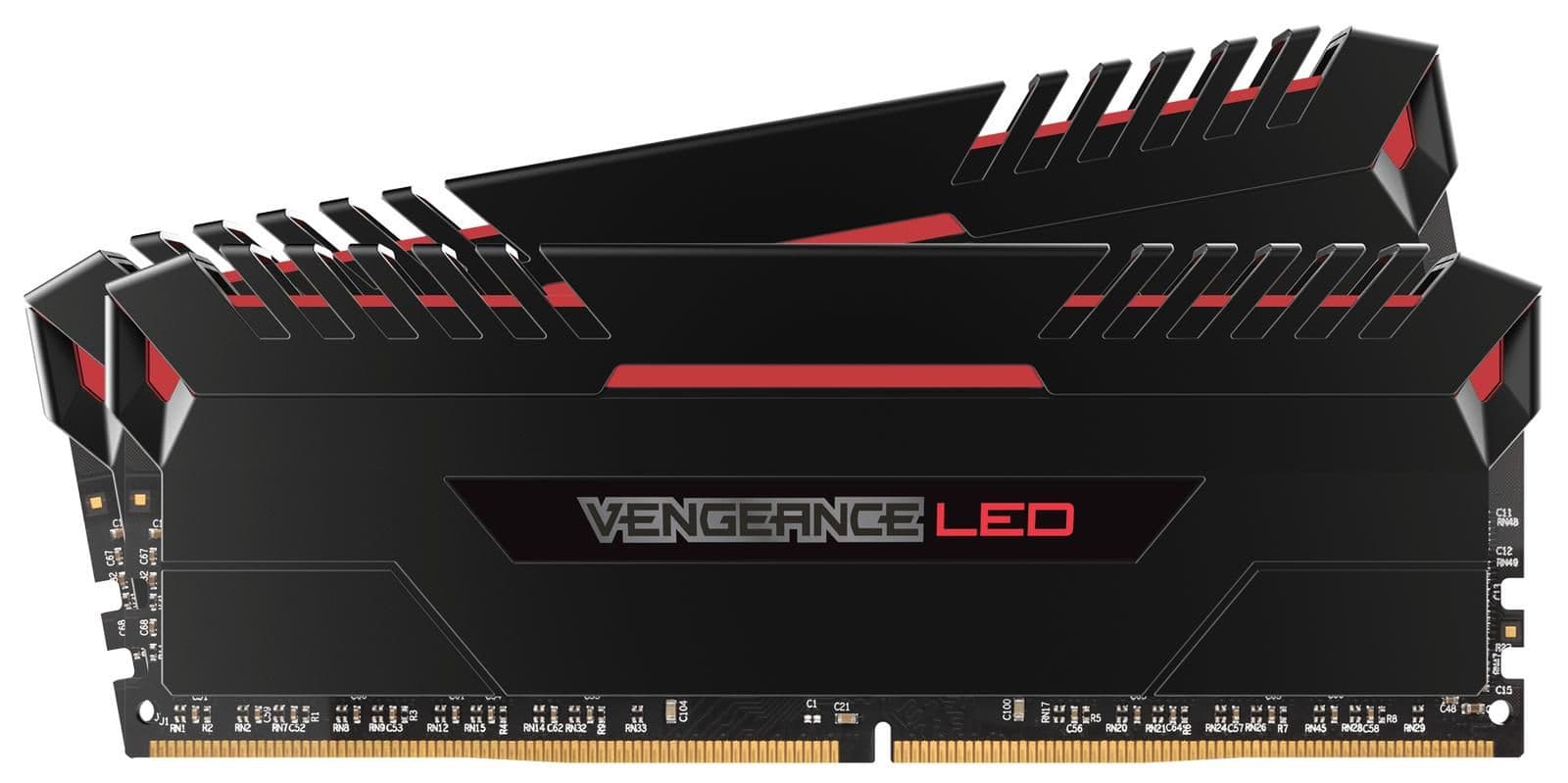 Corsair Vengeance LED Black / Red DDR4-3200 CL16 32GB (2x16GB) main image