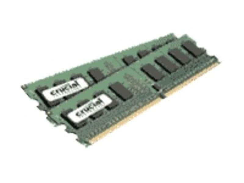 Crucial CT2KIT25664AA1067 Green DDR2-1066 CL7 4GB (2x2GB) image