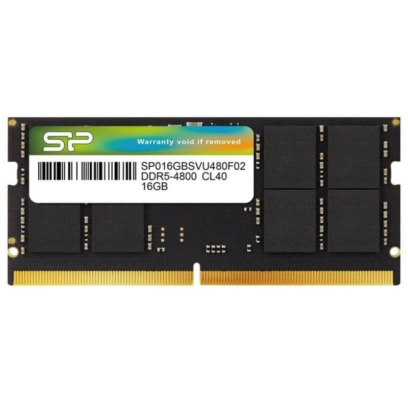Silicon Power SP016GBSVU480F02 SODIMM DDR5-4800 CL40 16GB (1x16GB) image