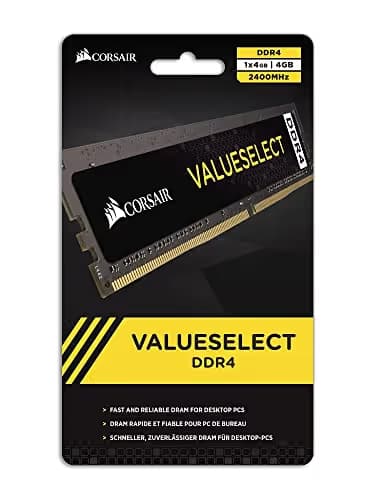 Corsair ValueSelect Black / Yellow DDR4-2666 CL18 8GB (1x8GB) image