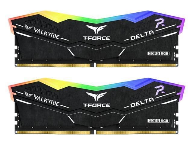 TEAMGROUP T-Force Delta RGB Valkyrie Edition Black DDR5-5600 CL40 32GB (2x16GB) image