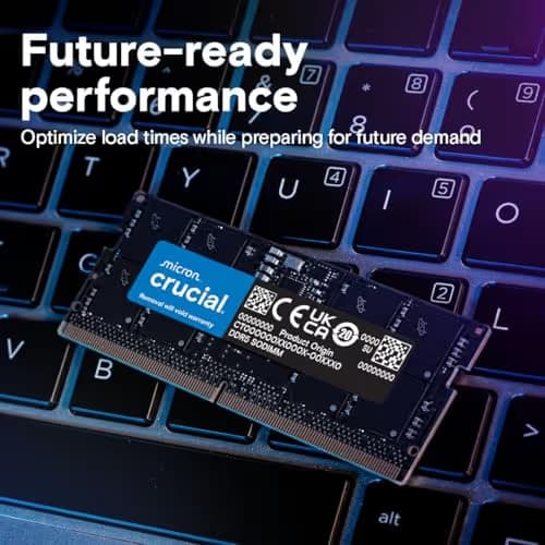 Crucial CT2K64G56C46S5 Black SODIMM DDR5-5600 CL46 128GB (2x64GB) image