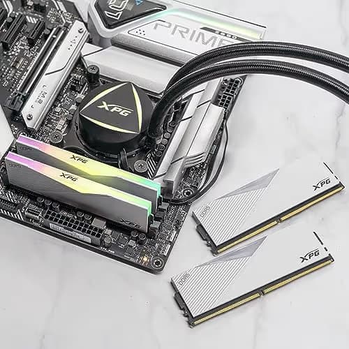 ADATA XPG LANCER RGB White 32GB (2x16GB) DDR5 6000 CL40 image