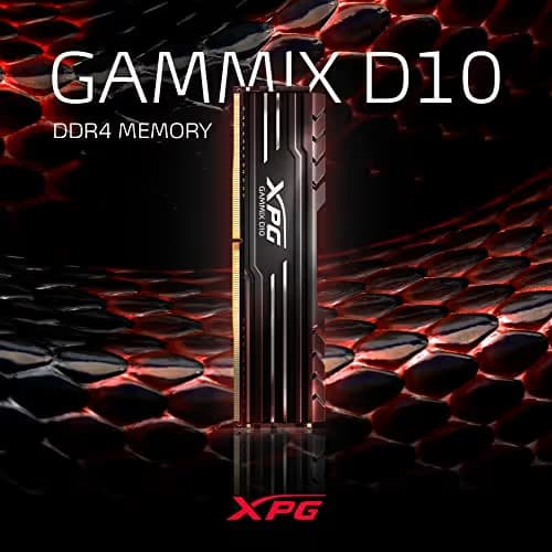 ADATA XPG GAMMIX D10 Black DDR4-3200 CL16 16GB (1x16GB) image