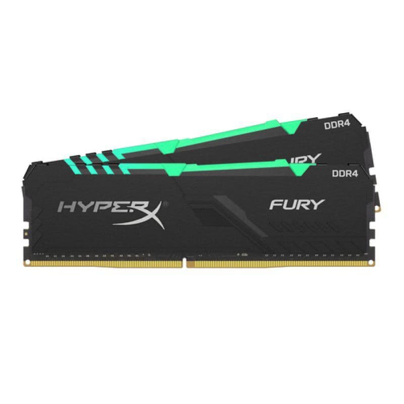Kingston HyperX Fury RGB Black / Silver DDR4-3600 CL17 16GB (2x8GB) image