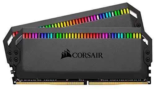 Corsair Dominator Platinum RGB Black DDR4-4000 CL18 32GB (2x16GB) image