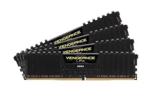 Corsair Vengeance LPX Black / Yellow DDR4-2400 CL14 64GB (4x16GB) main image