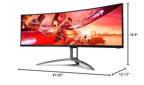 AOC Agon AG493UCX 49" 5120x1440 120Hz VA Curved Monitor image