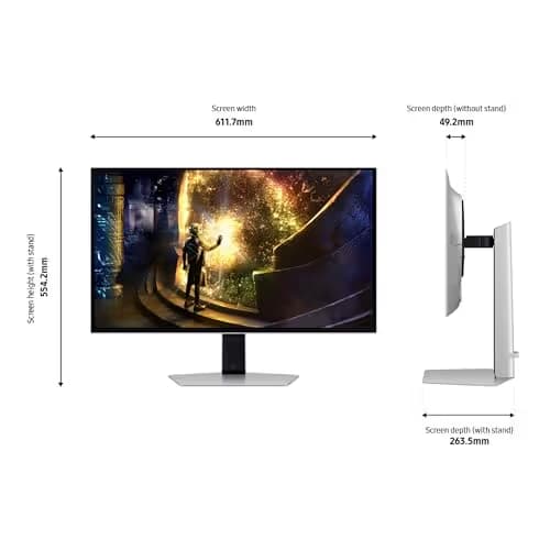 Samsung Odyssey OLED G6 (G61SD) 27" 1440p 240Hz OLED Monitor image