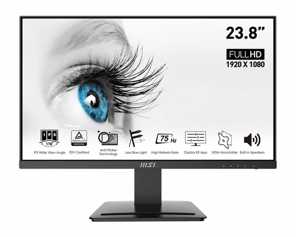 MSI Pro MP243 23.8" 1080p 75Hz IPS Monitor main image