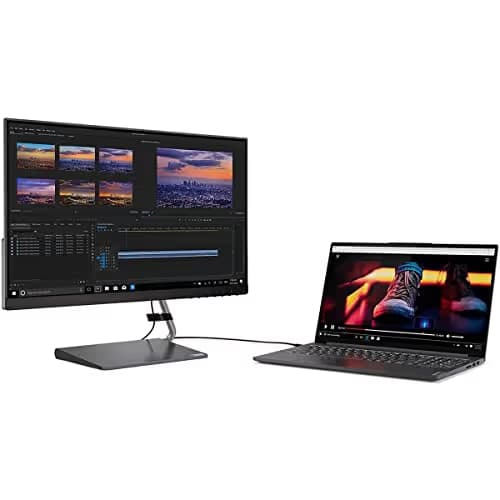 Lenovo Q24h-10 23.8" 1440p 75Hz IPS Monitor image