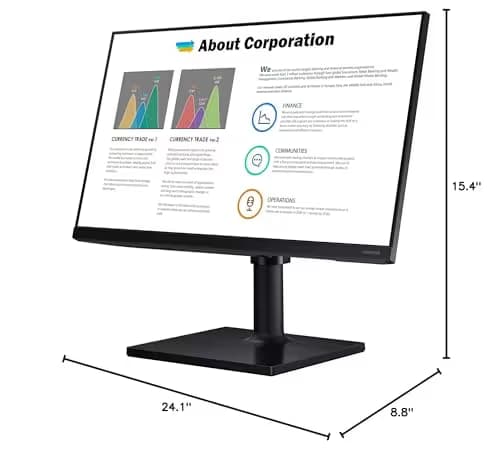 Samsung T45F 27" 1080p 75Hz IPS Monitor image