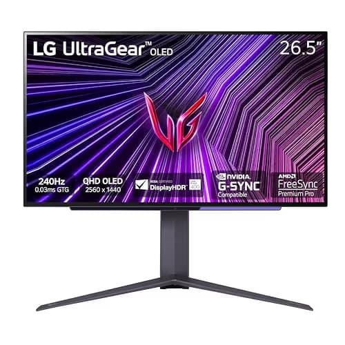 LG 27GS95QE-B 27" 1440p 240Hz OLED Monitor main image
