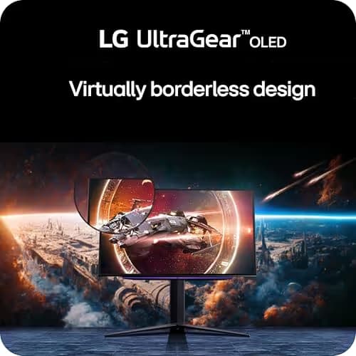 LG 27GS95QE-B 27" 1440p 240Hz OLED Monitor image