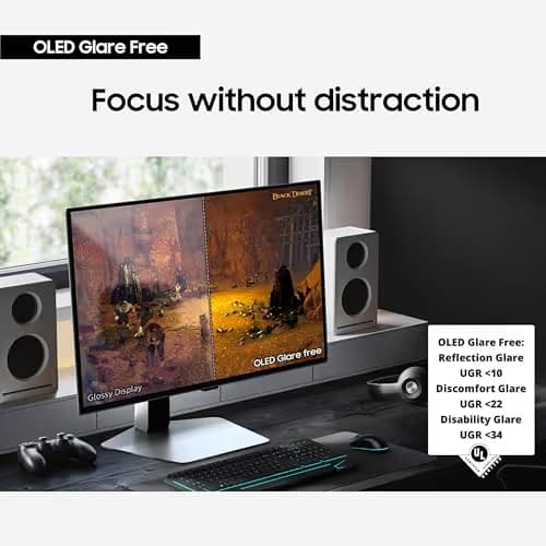 Samsung Odyssey G60SD 27" 1440p 360Hz QD-OLED Monitor image
