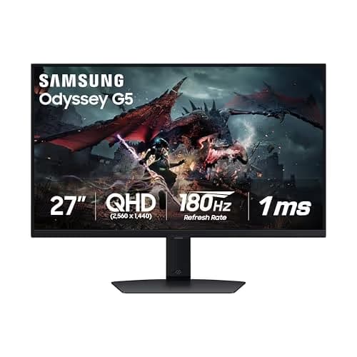 Samsung Odyssey G50D 27" 1440p 180Hz IPS Monitor image