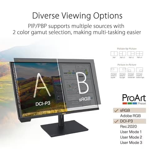 Asus ProArt Display PA32UCXR 32" 4K 60Hz IPS Monitor image