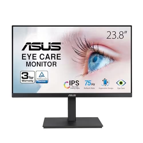 Asus VA24EQSB 23.8" 1080p 75Hz IPS Monitor image