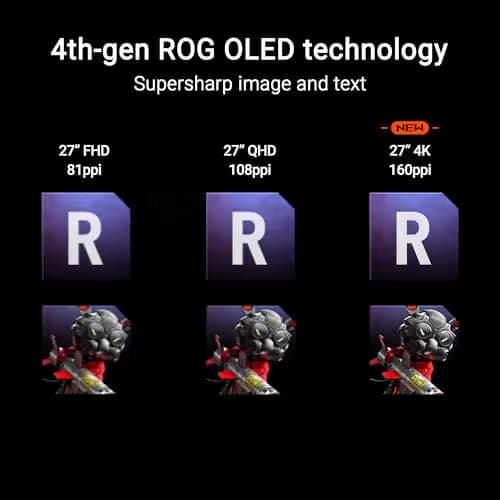 Asus ROG Swift OLED PG27UCDM 26.5" 4K 240Hz QD-OLED Monitor image