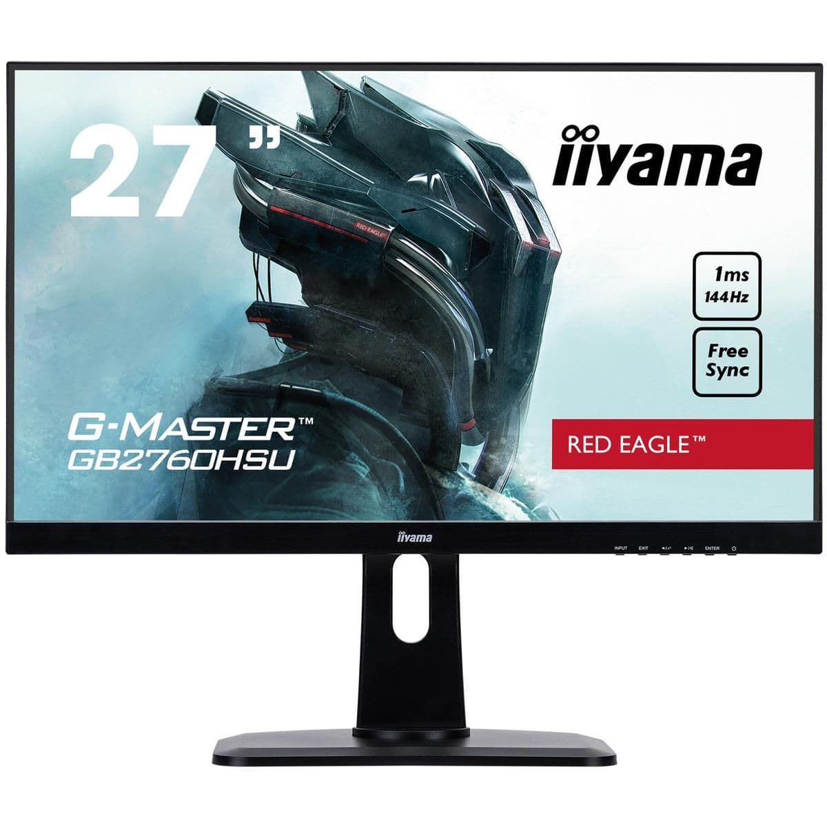 iiyama G-MASTER GB2760HSU-B1 27" 1080p 144Hz TN Monitor image