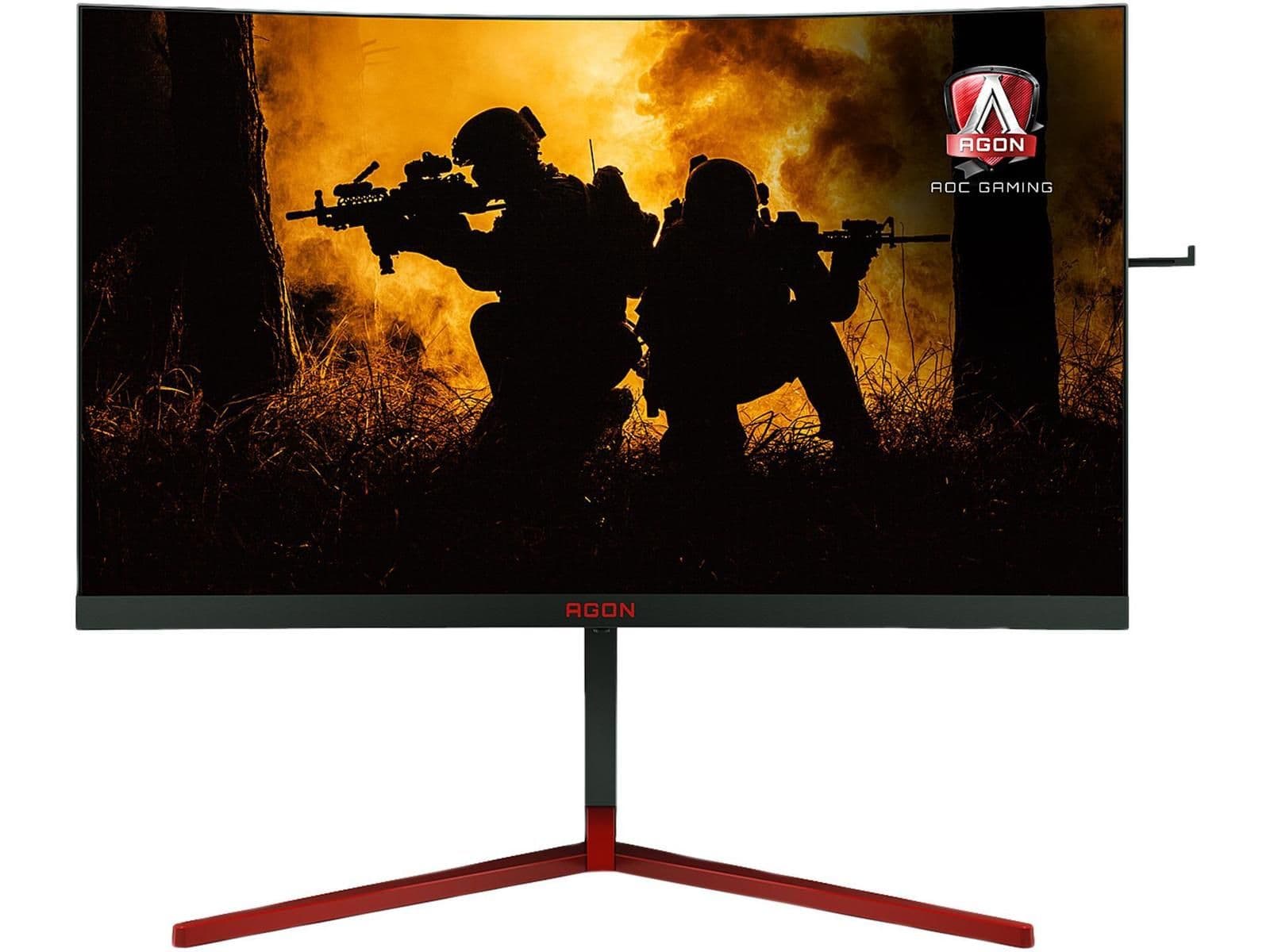 AOC AGON AG273QCG 27" 1440p 165Hz TN Curved Monitor main image