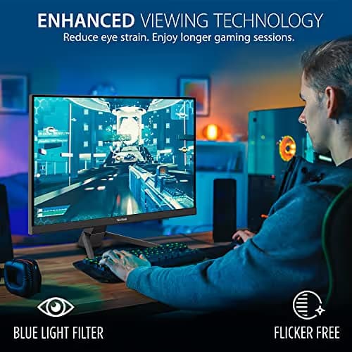 ViewSonic VX2467-MHD 24" 1080p 75Hz VA Monitor image