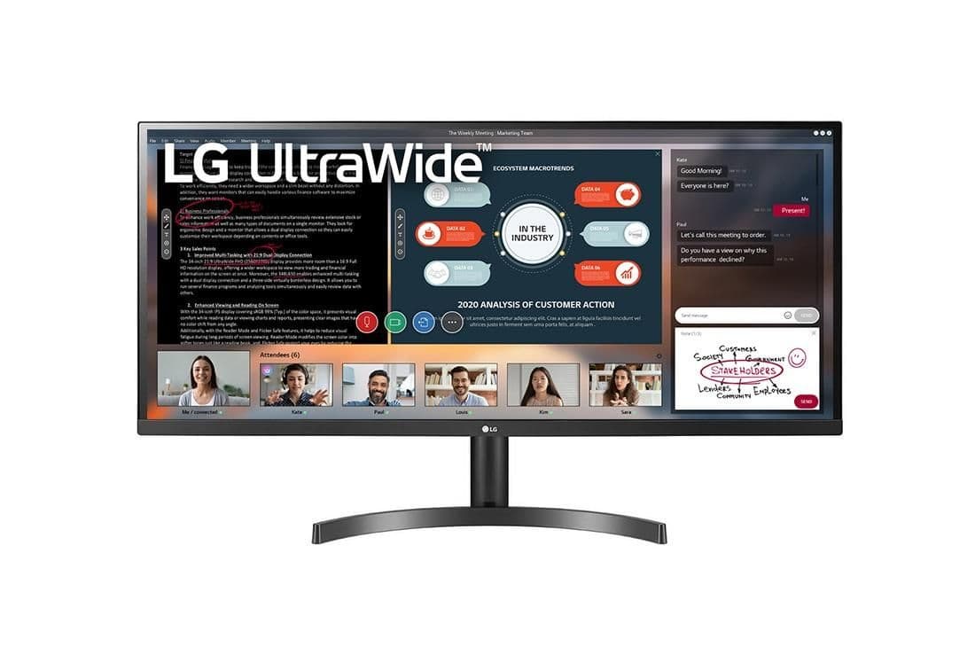 LG 34WL500-B 34" 2560x1080 75Hz IPS Monitor image