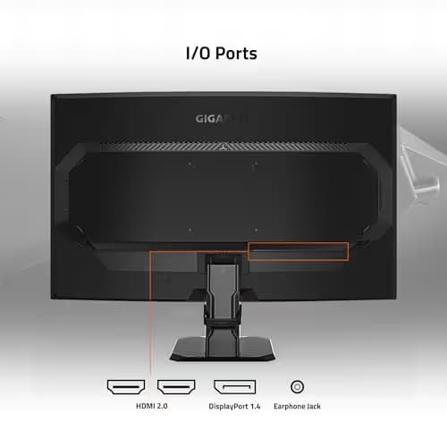 Gigabyte GS27FC 27" 1080p 180Hz VA Curved Monitor image