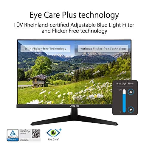 Asus VY249HE 23.8" 1080p 75Hz IPS Monitor image