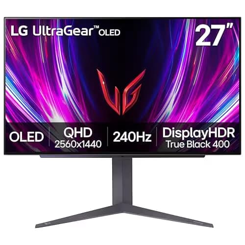 LG UltraGear OLED 27GS93QE-B 26.5" 1440p 240Hz OLED Monitor image